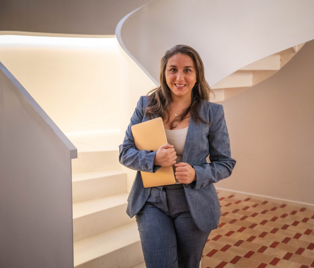 Maria Noel Mares en acción